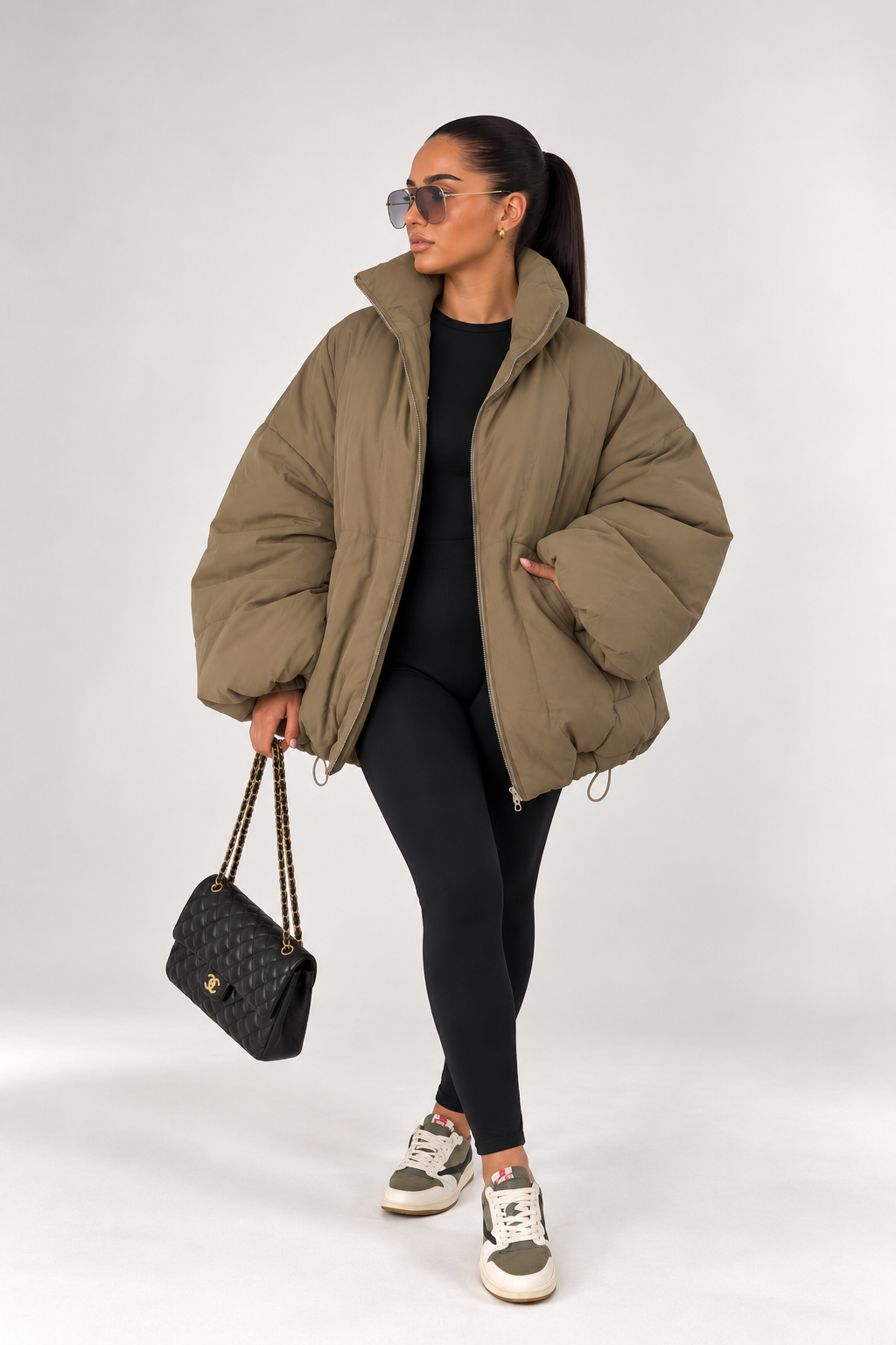 Doudoune oversize