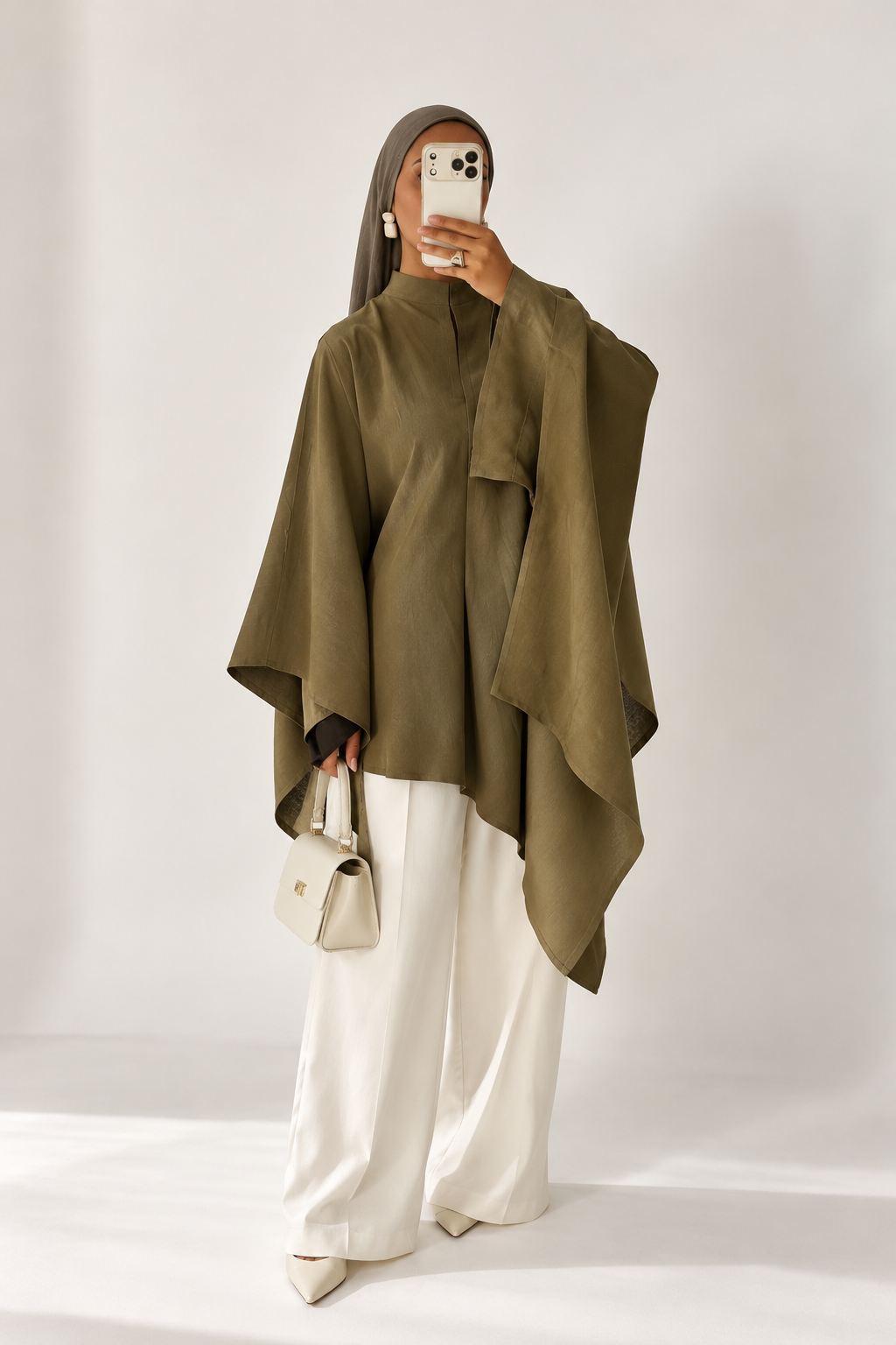 Poncho tunique